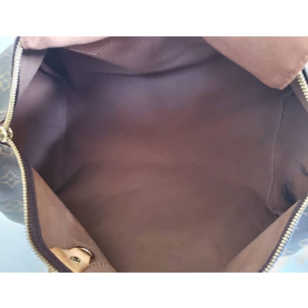 LOUIS VUITTON Monogram Bandouliere Speedy 35 Bag - Picture 12 of 14